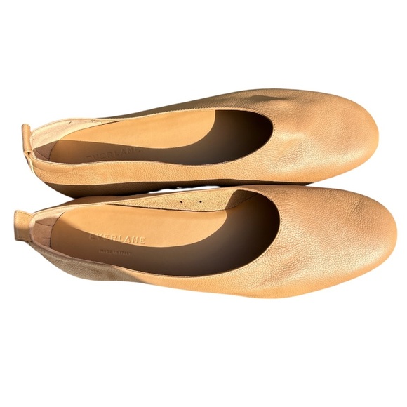 Everlane The Day Glove Flats Women’s 11 Tan Leather Made in Italy Comfort - Picture 5 of 12